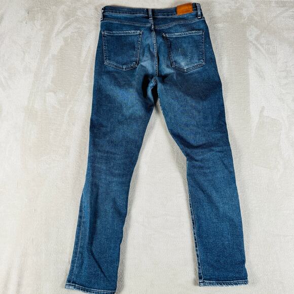 Citizens of Humanity Jean Women 28 Blue Denim Olivia‎ Ankle Button Fly High Rise - Picture 8 of 15